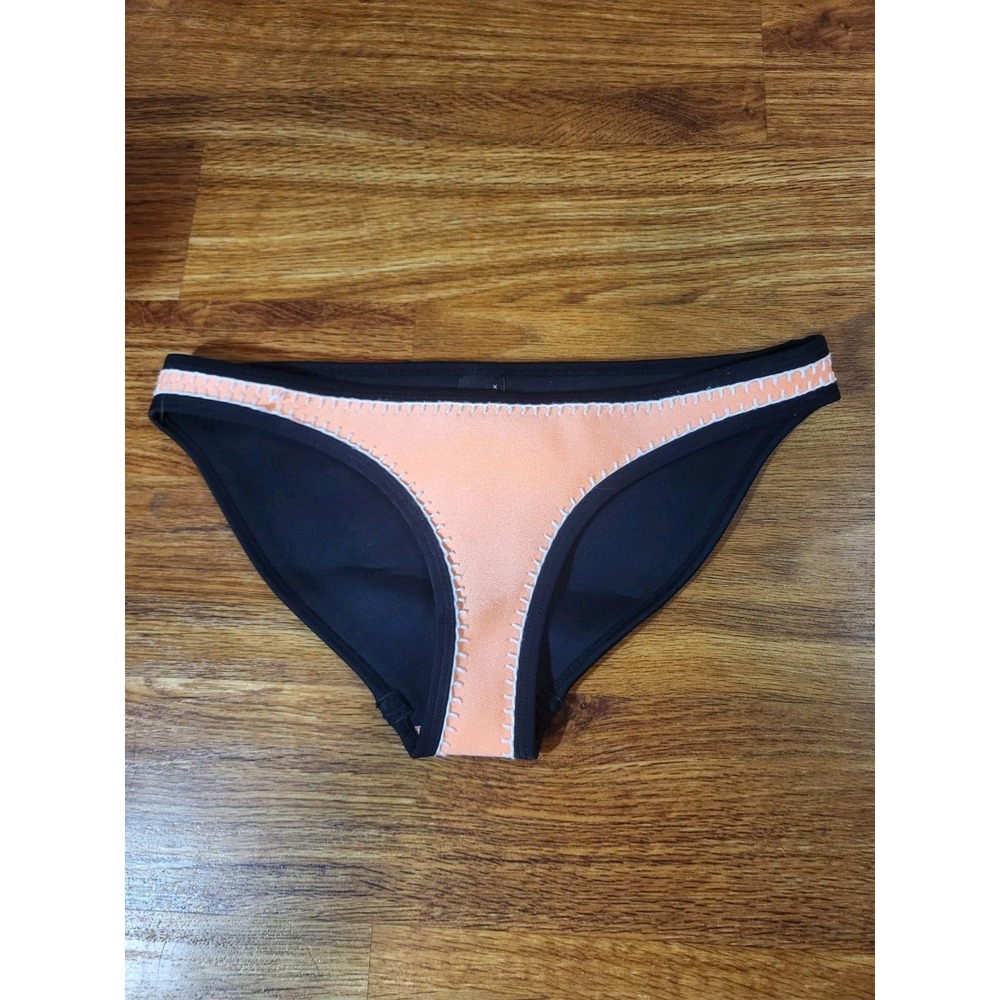 Triangl swimwear orange neoprene bikini‎ bottoms size XS